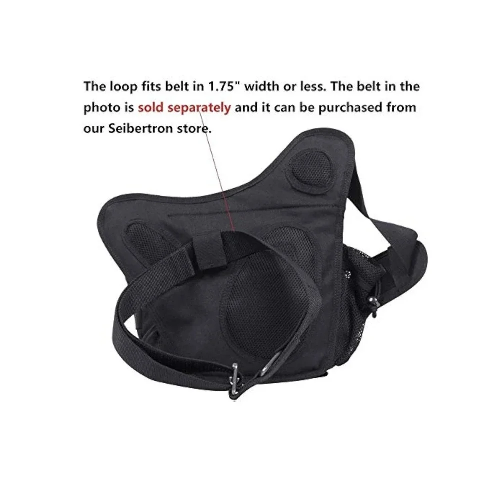 Seibertron Tactical Series Shoulder Conceal Carry Satchel‎ Black Range Hiking